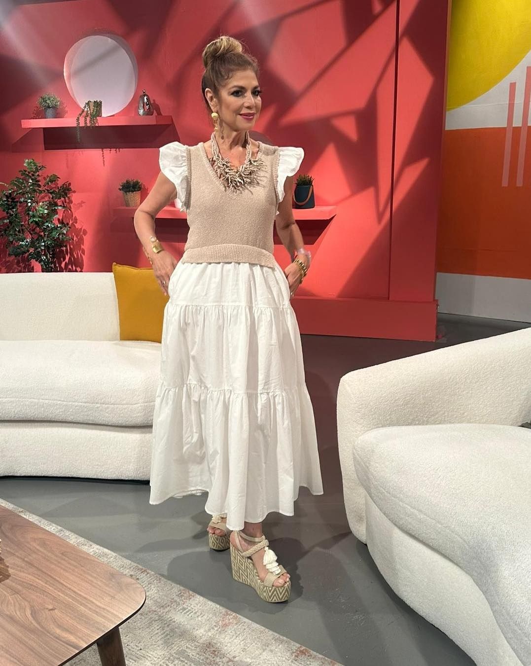 Clover Flutter Sleeve Dress 