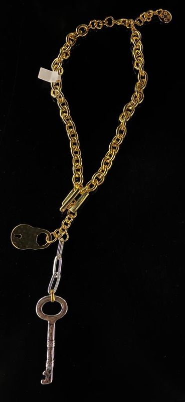 Key Lock Necklace