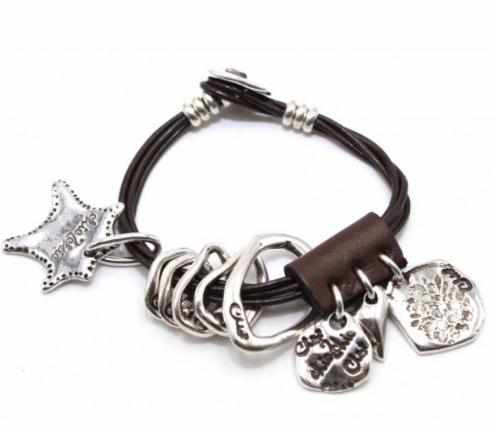 pulsera en piel watutsi