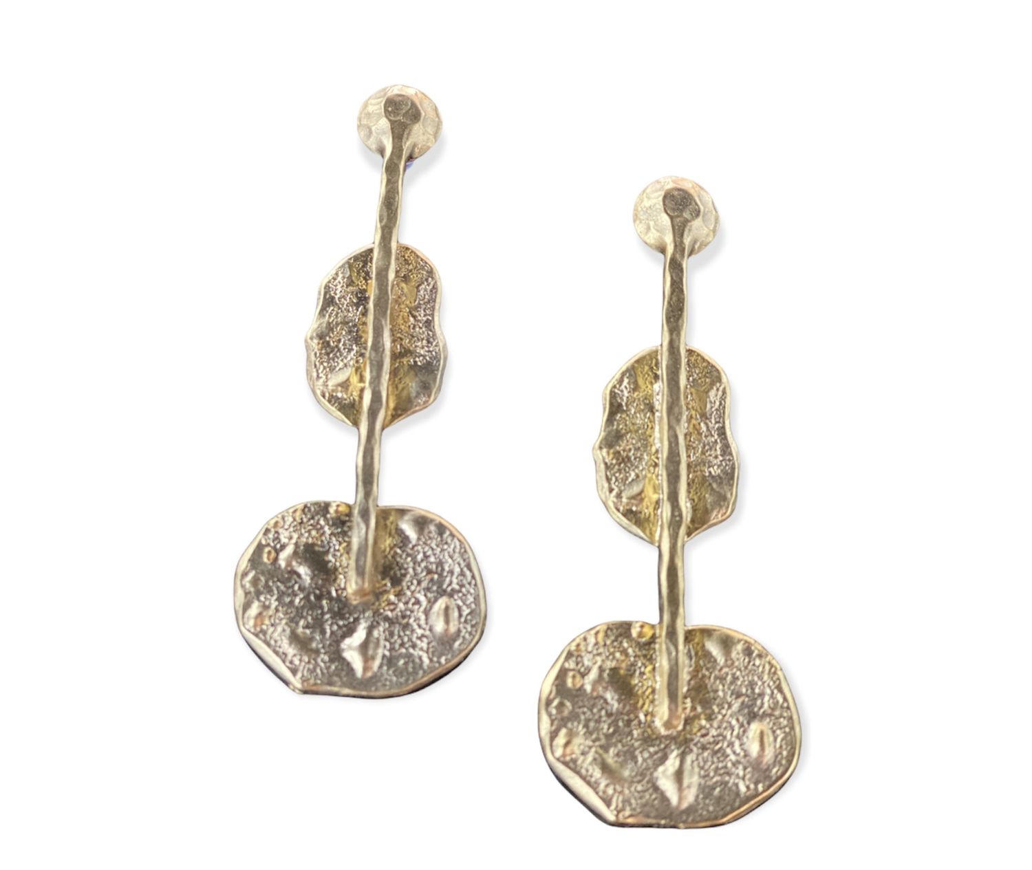 Gold Plated Long Earrings