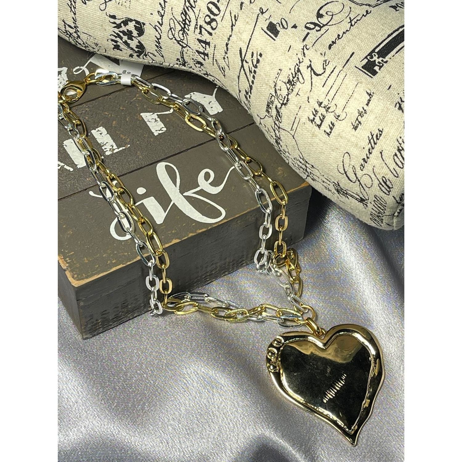 Big heart necklace