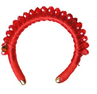 Sankalpa Cuff red/Crystal