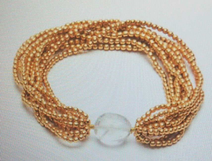 brazalete multi cristal de roca