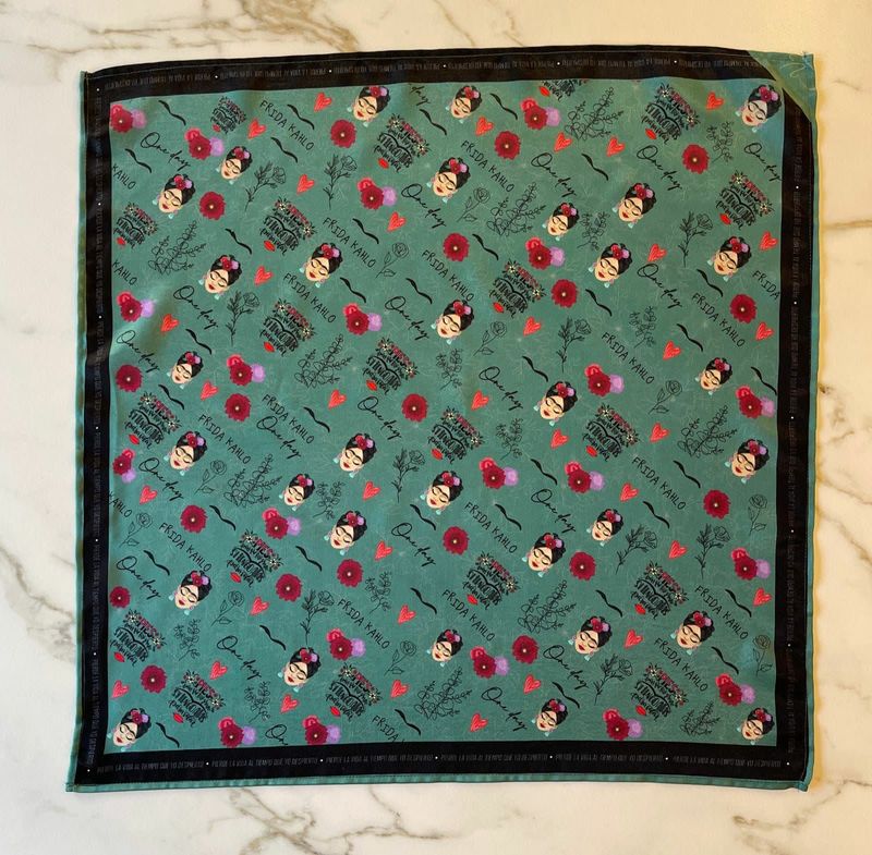 Silk Scarf Frida #7