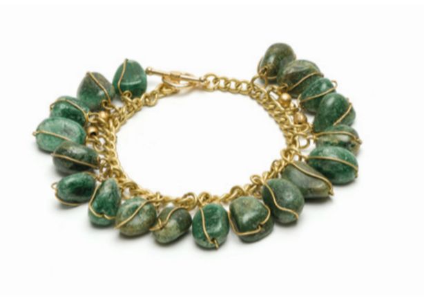 brazalete mogra Agata verde