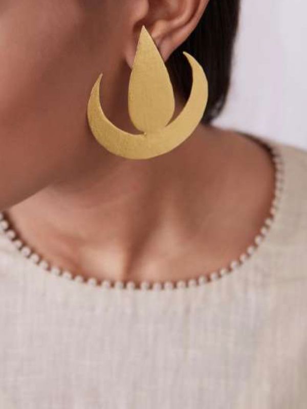 Lotus Earrings by 4 Soles