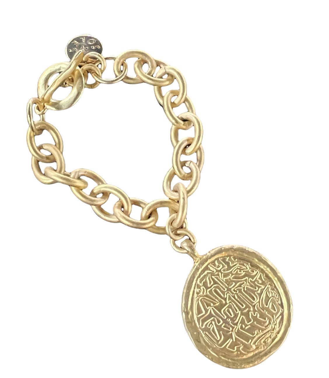 Gold medal Bracelet 4 soles