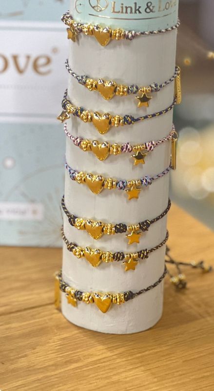 Little heart &amp; star Bracelet