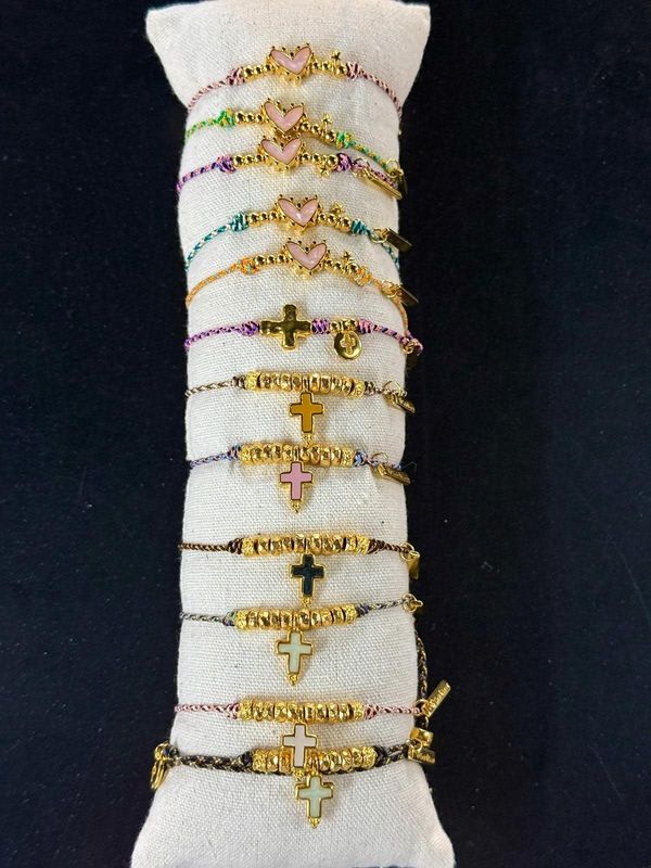 heart &amp; Cross Bracelets
