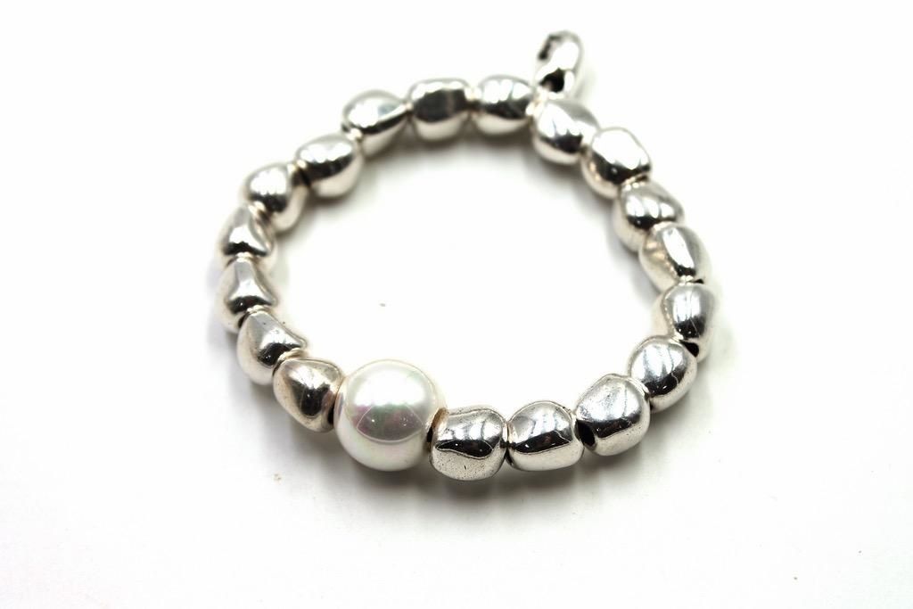 Tonga Brazalete Silver