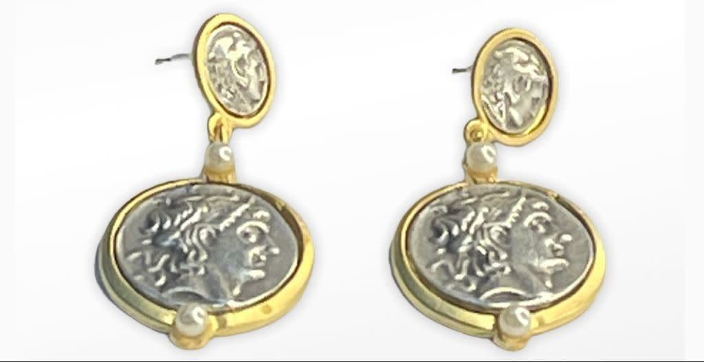 Gold and Silver Earrings