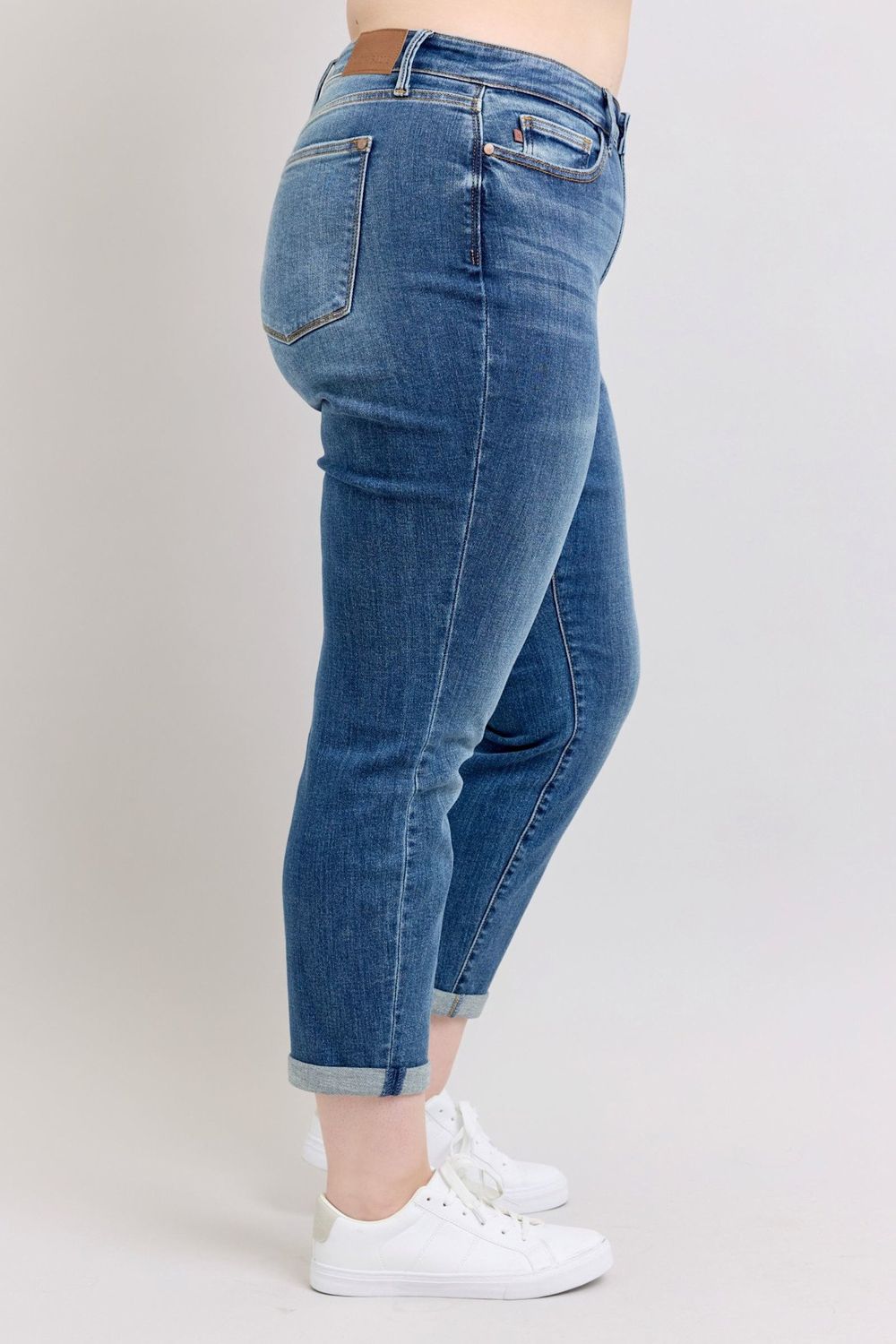 Mid Rise Vintage Boyfriend Plus