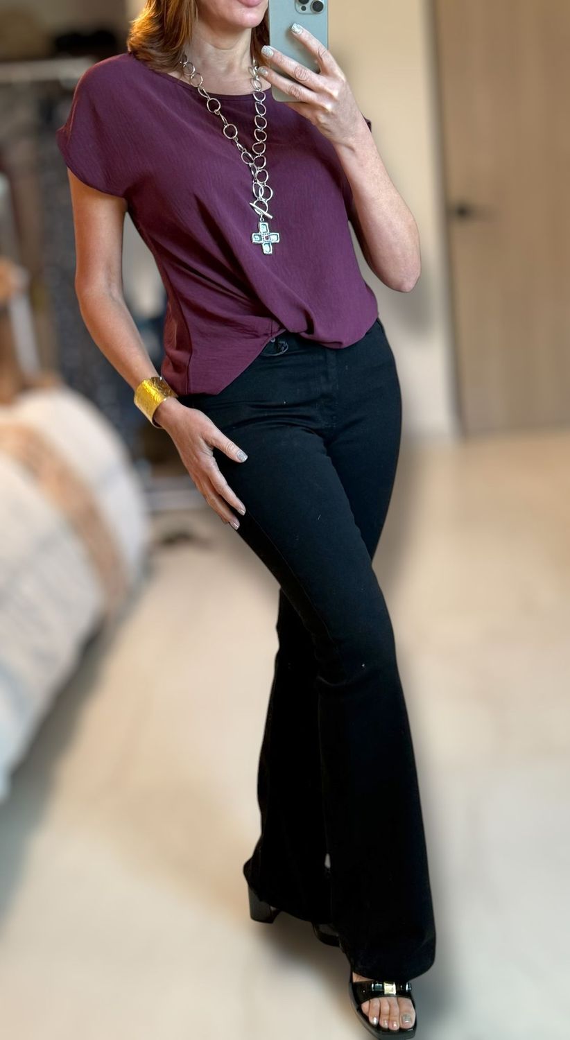 HIGH RISE SKINNY FLARE