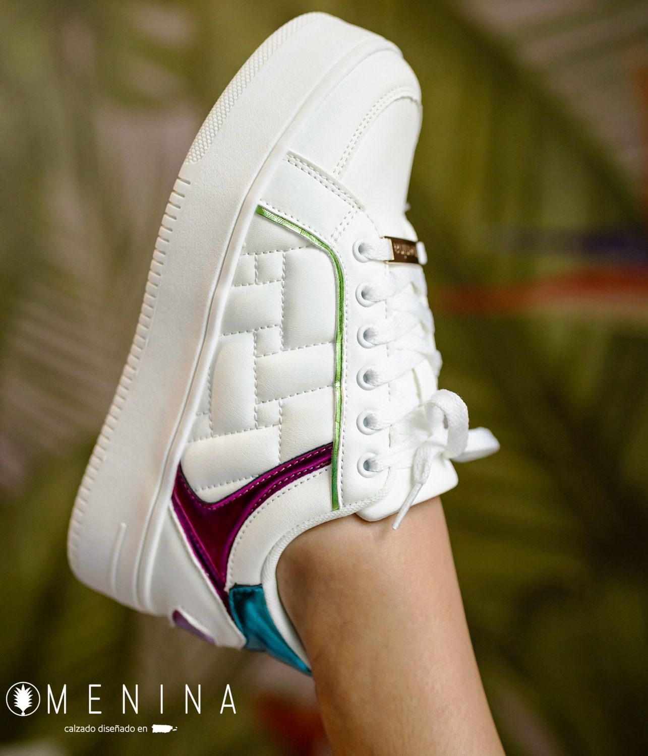  WHITE MENINA WOMEN SHOES