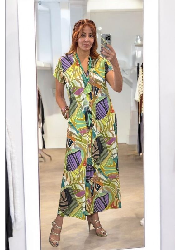 Tropical Breeze Maxi Dress  