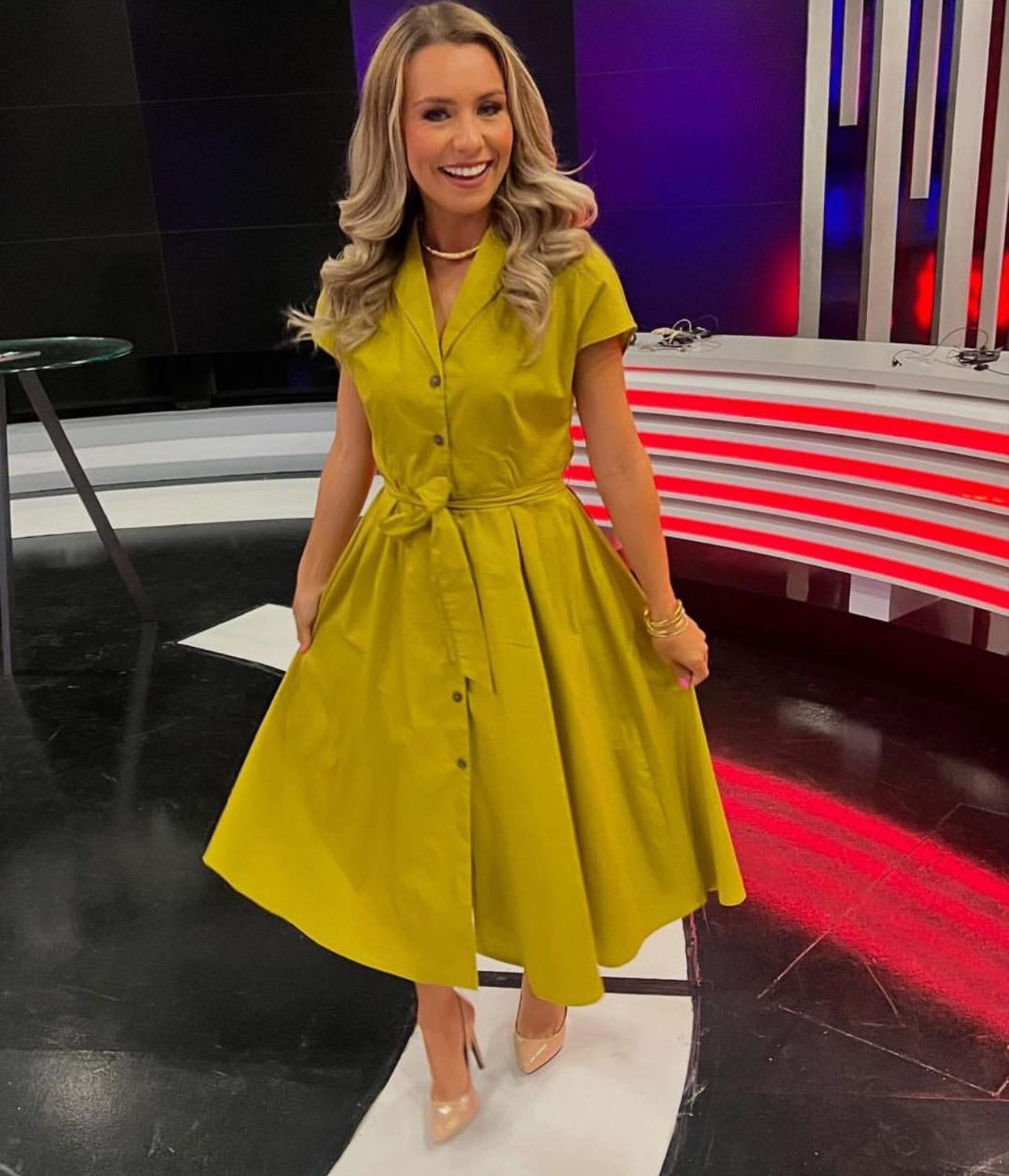 BUTTON DOWN COTTON DRESS