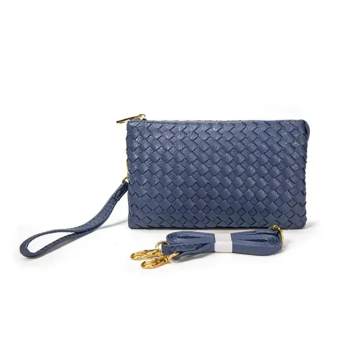  Three Compartment Clutch/Crossbody Bag