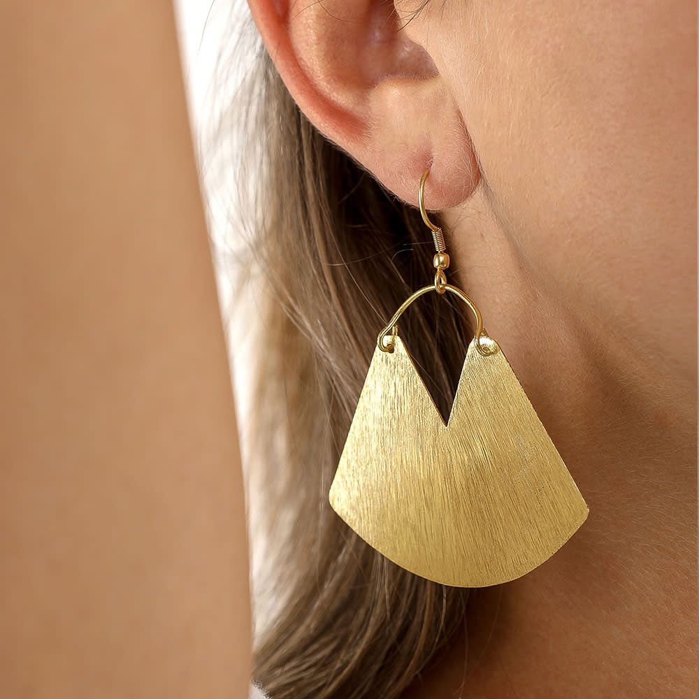 dd16038 BAG PLAQUE EARRINGS