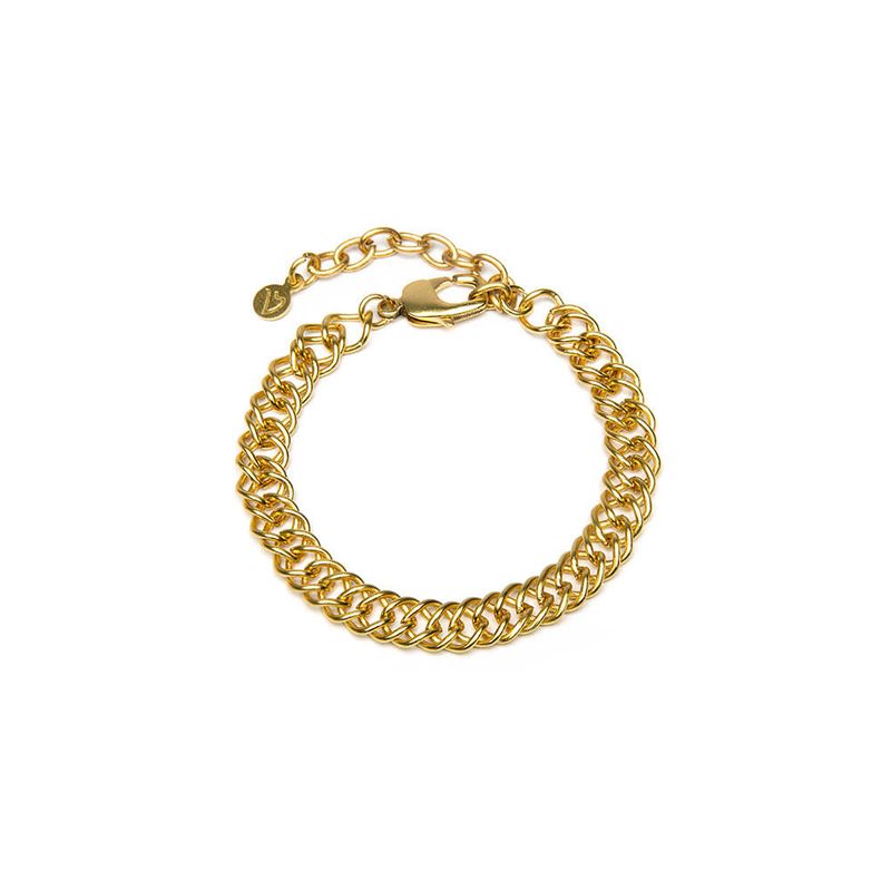 DD13012/BRACCIALE CATENA INTRECCIO PIATTO