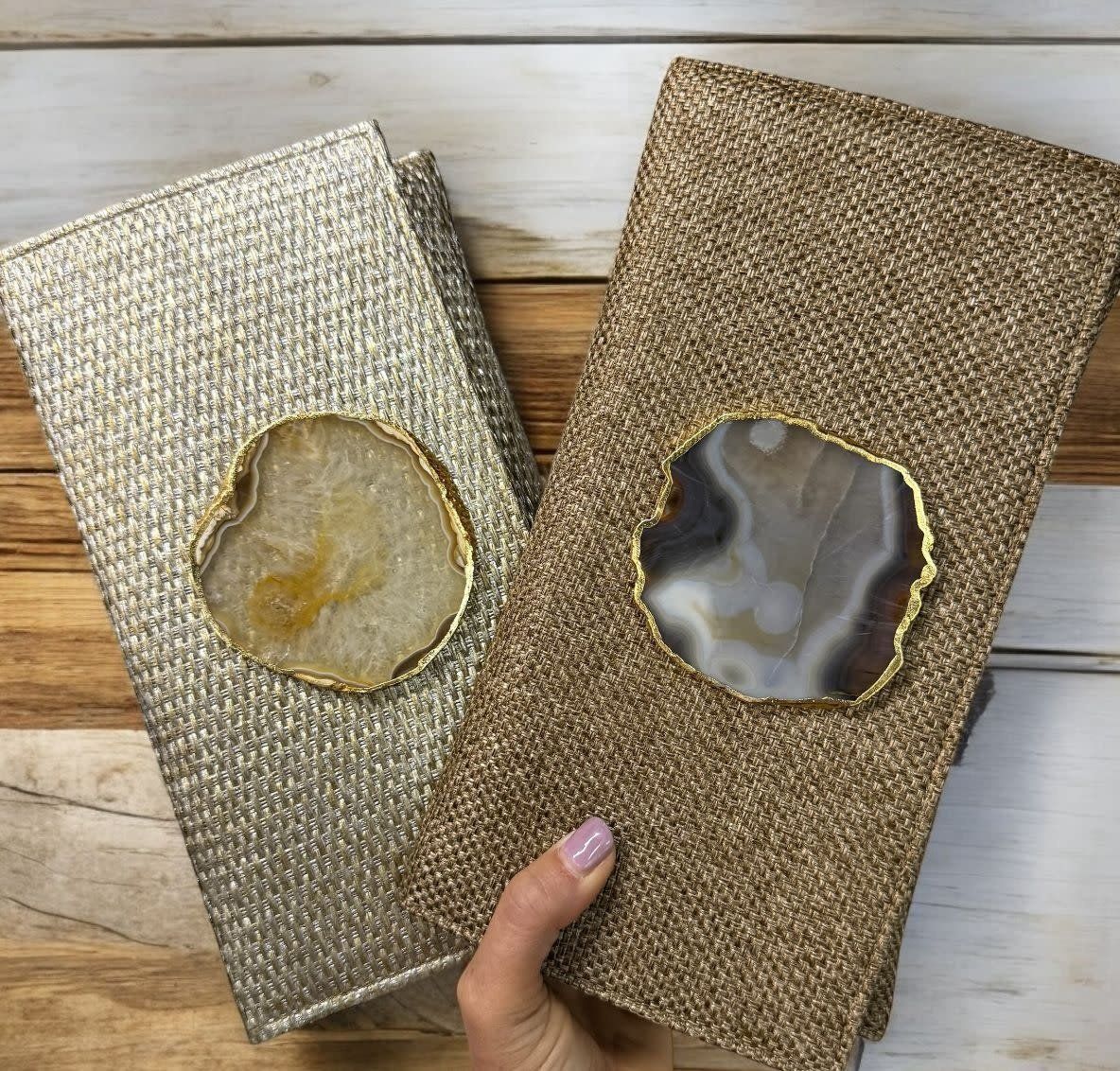 Agate Edge Clutch