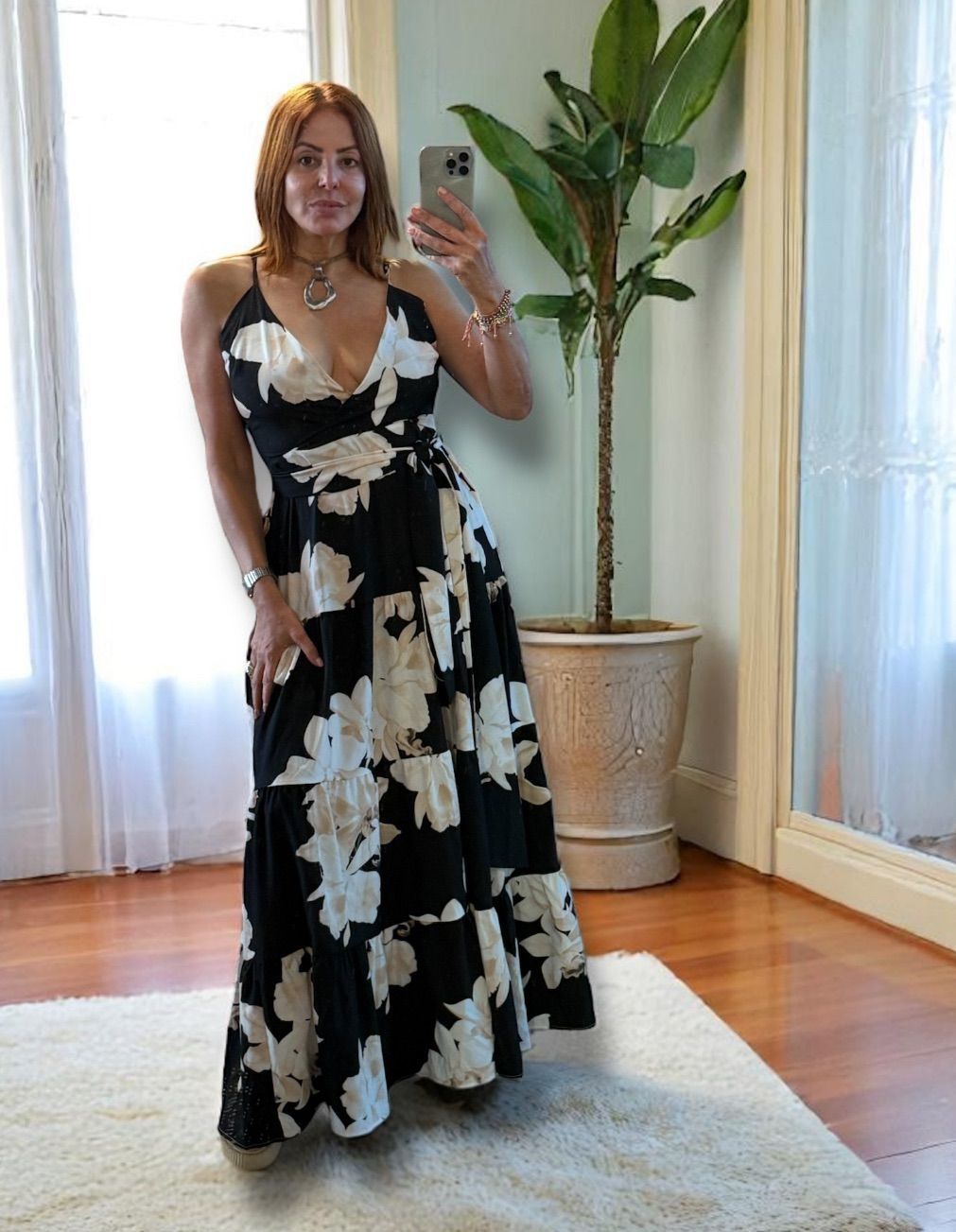 Vestido Maxi Cruzado