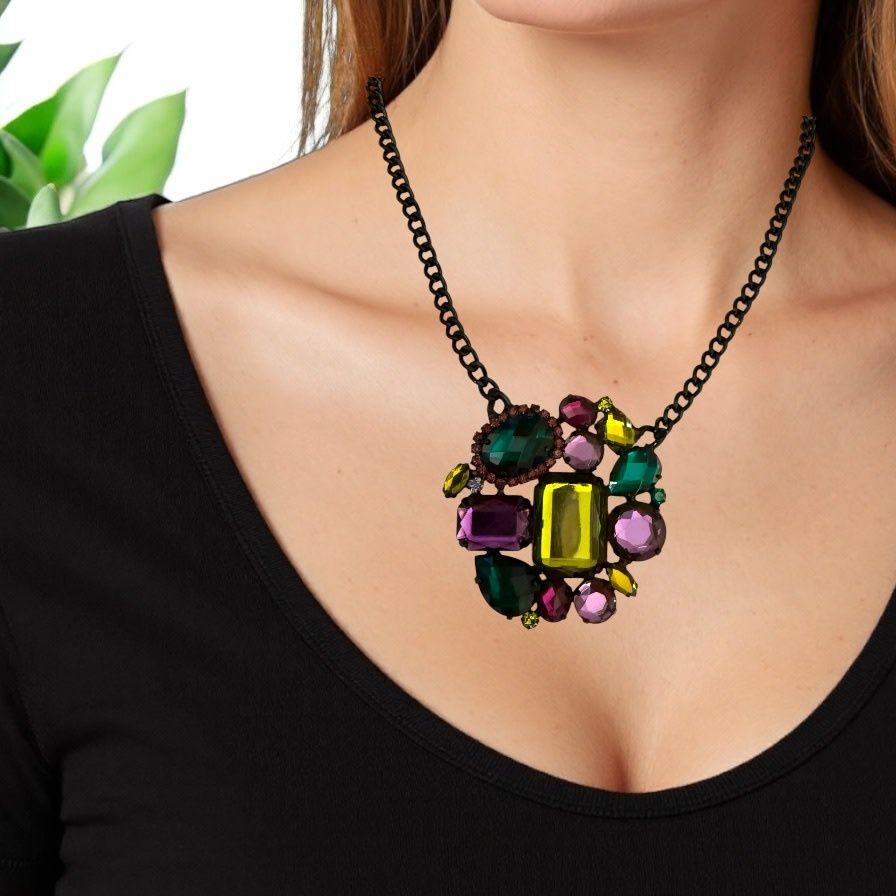 Black mesh collection