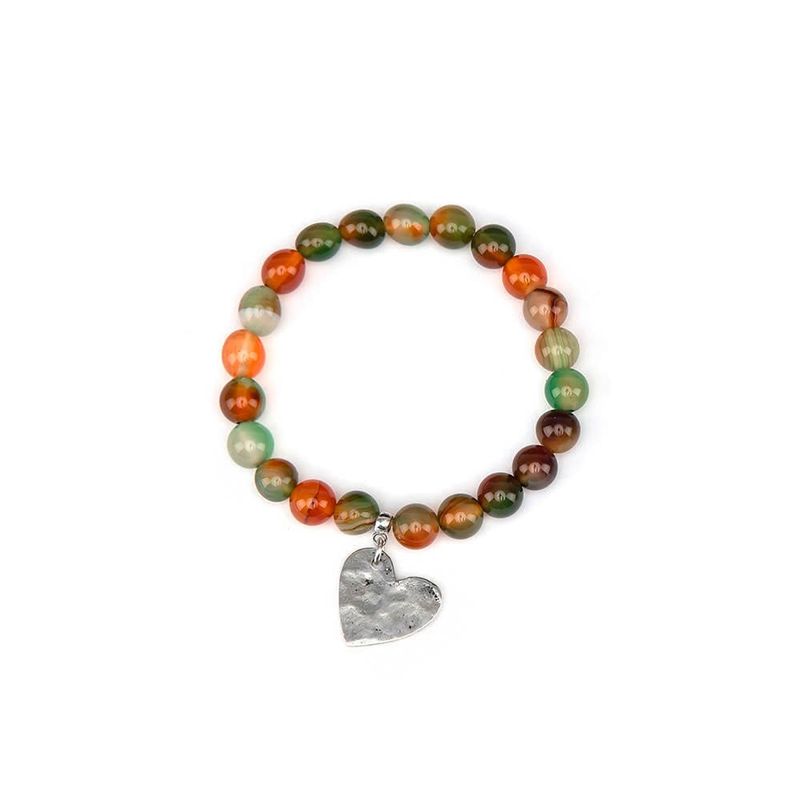 BRACCIALE ELASTICO CUORE BATTUTO SV2005