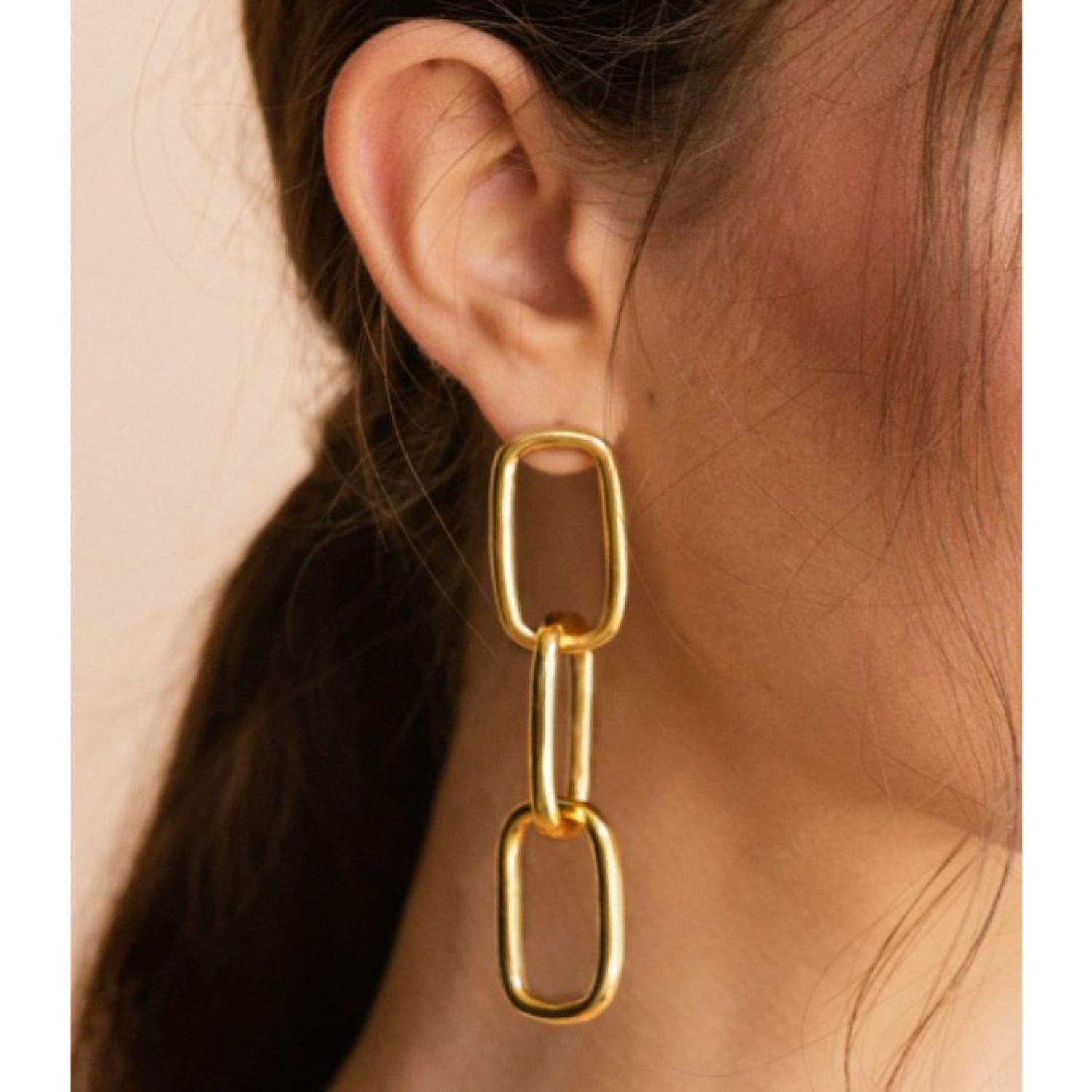 Chain earrings by 4 Soles