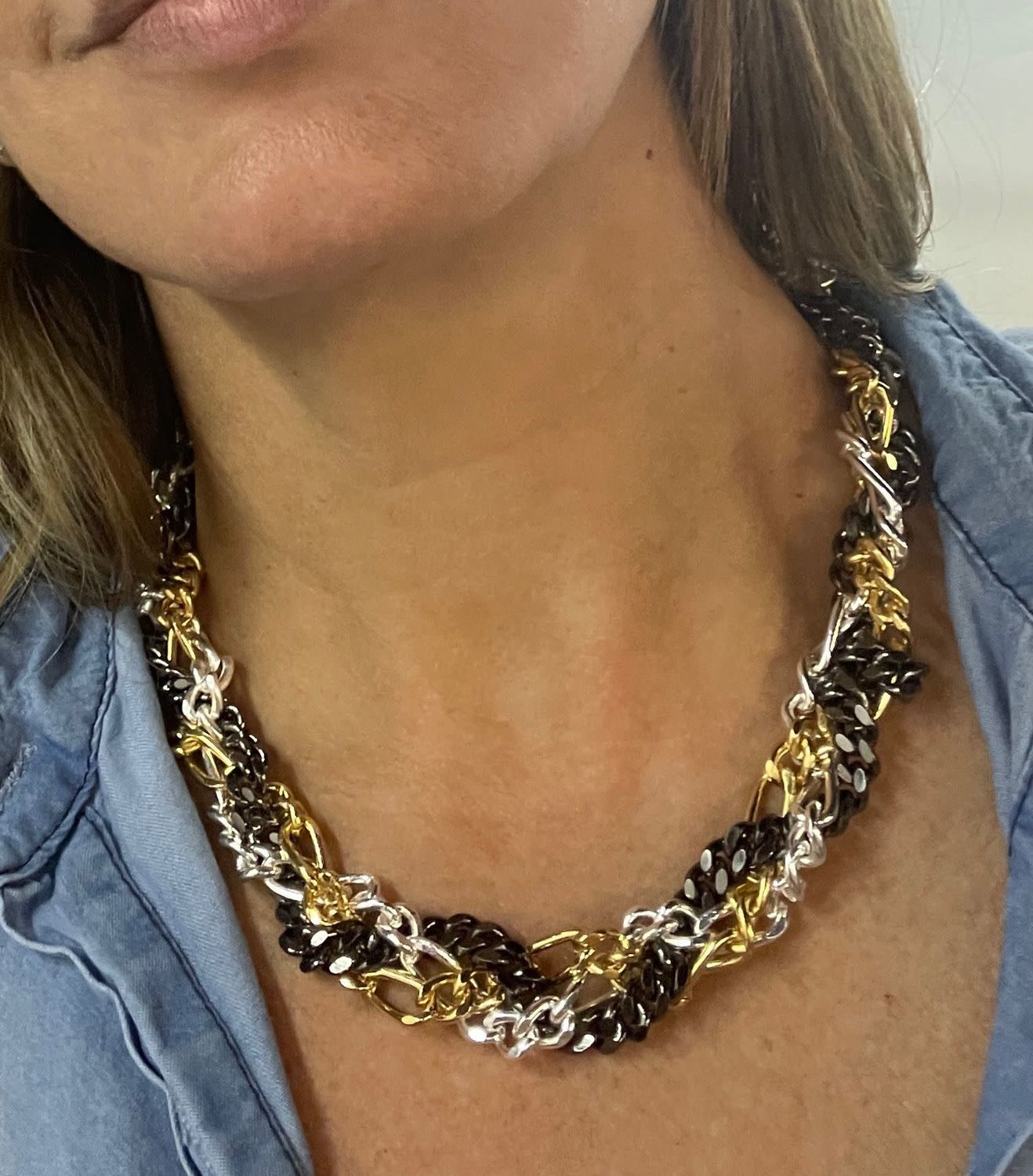 Braided Necklace by 4 Soles