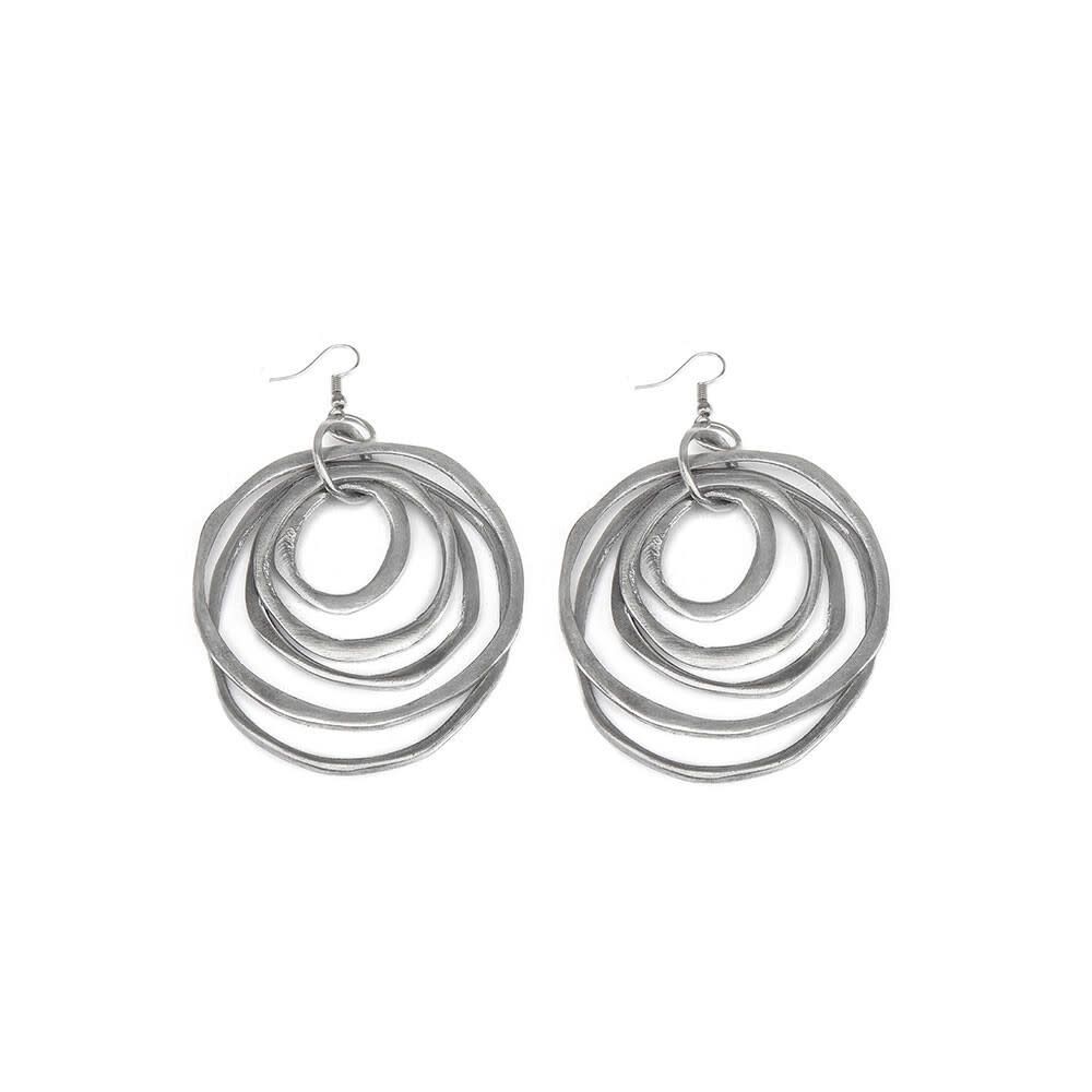 BOUCLE 5 CERCLES IRREGULIER TRÈS FIN BOUCLE 5 CERCLES IRREGULIER TRÈS FIN AL17345