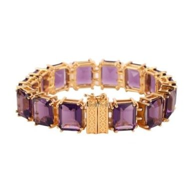 DAHLIA BRACELET- AMETHYST