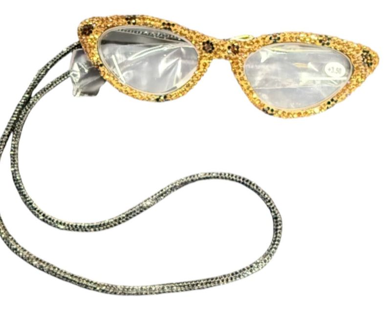 Animal Print Glasses Black Cord