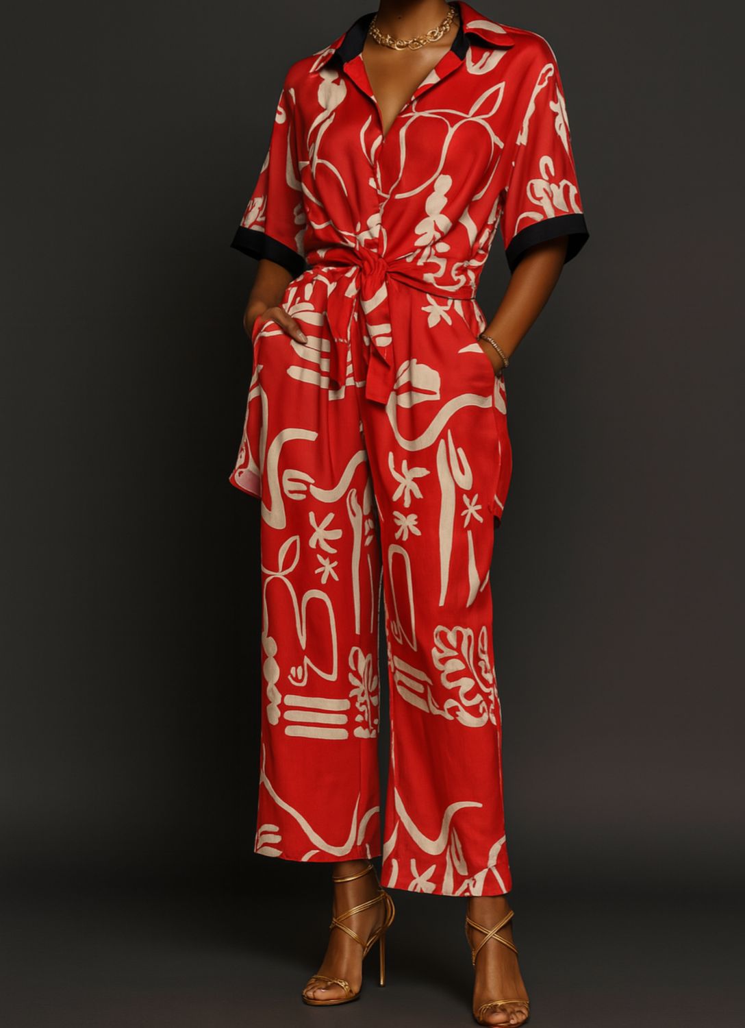 HIGH-LOW TOP PRINT SET