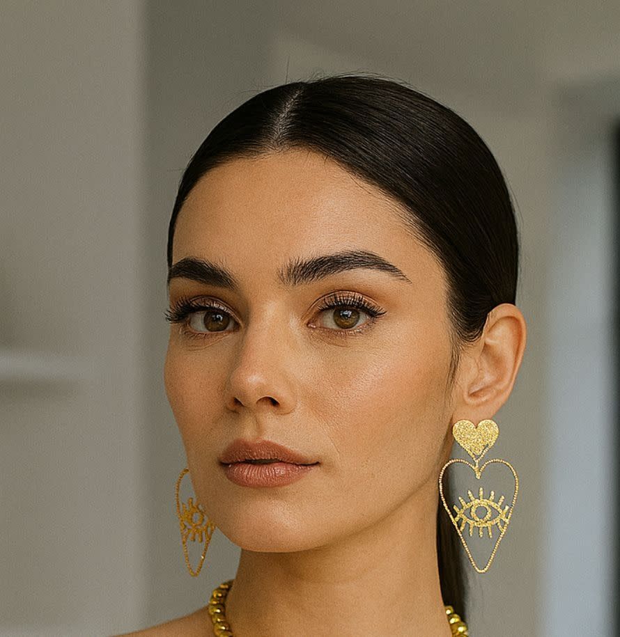 Hand made Gold Earrings