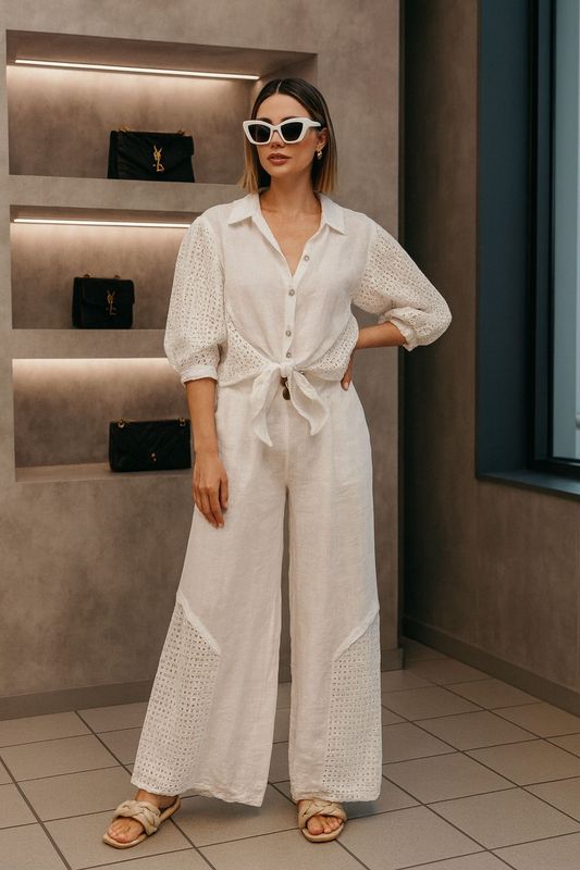 Mediterranean breeze linen set one size Mediterranean breeze linen set one size