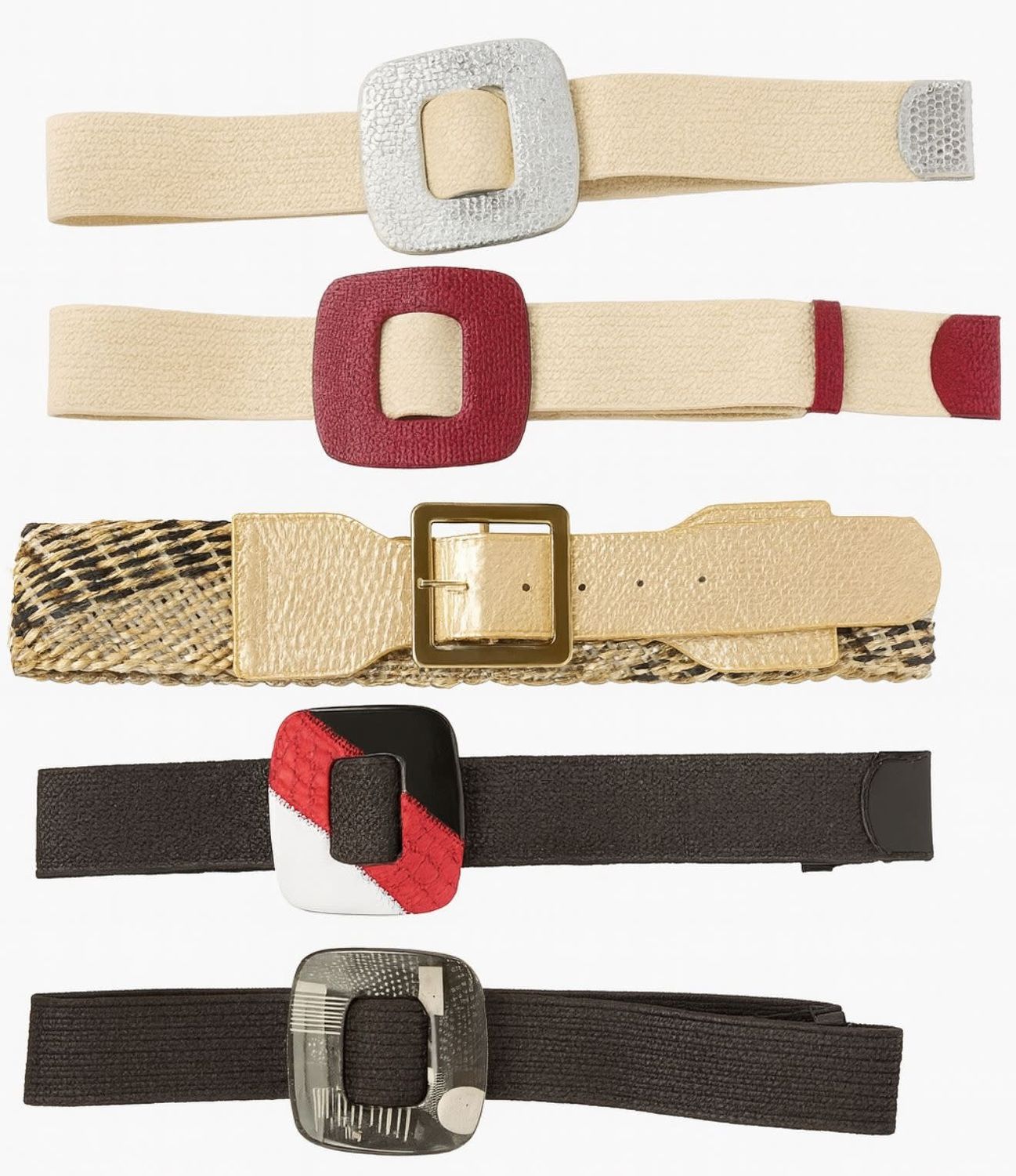 Elastic leather Belt leather