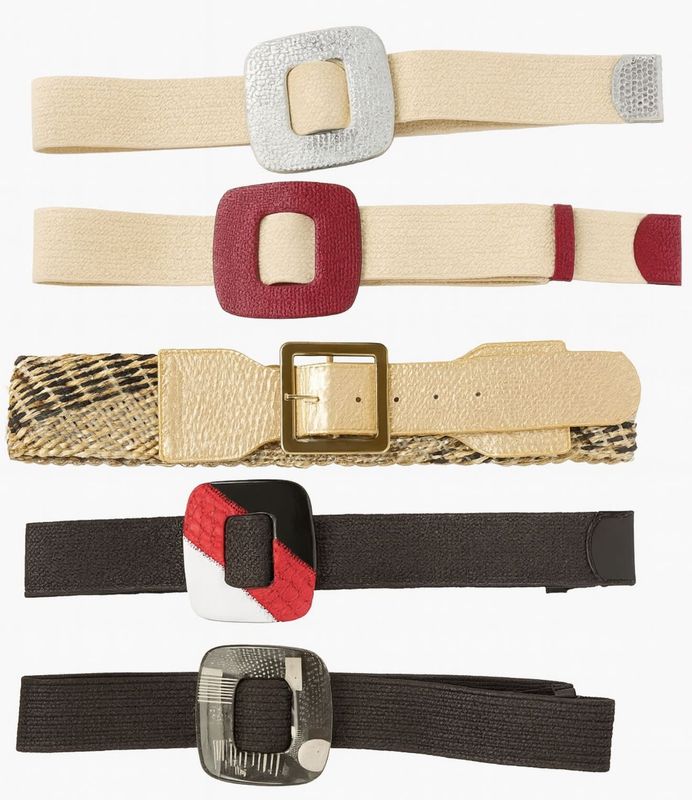 Elastic leather Belt leather