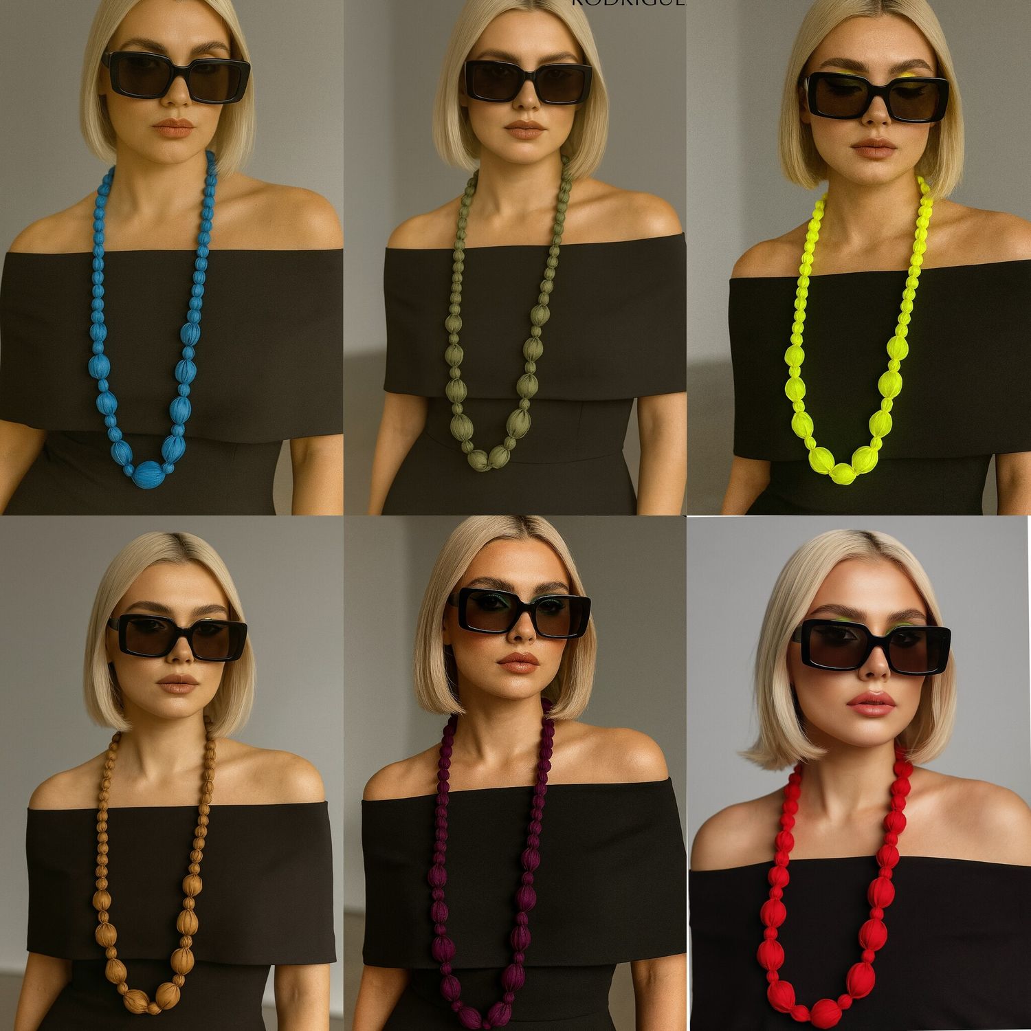 Color Pop Beads 40” neck