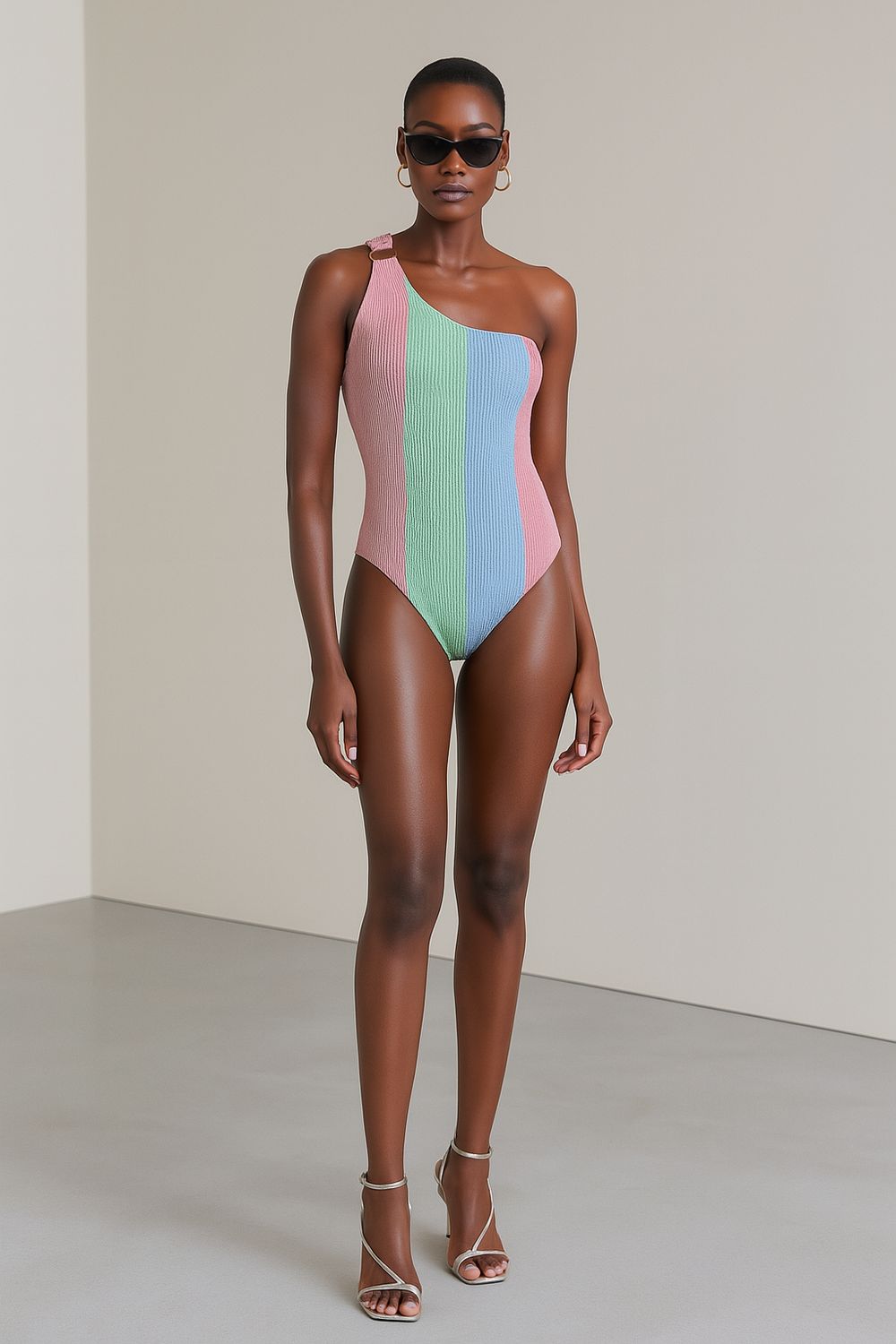 Malibu Stripes Swimsuit