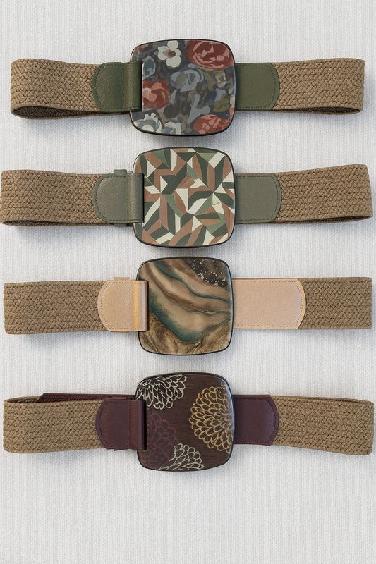 Earth &amp; Pattern Belt Series