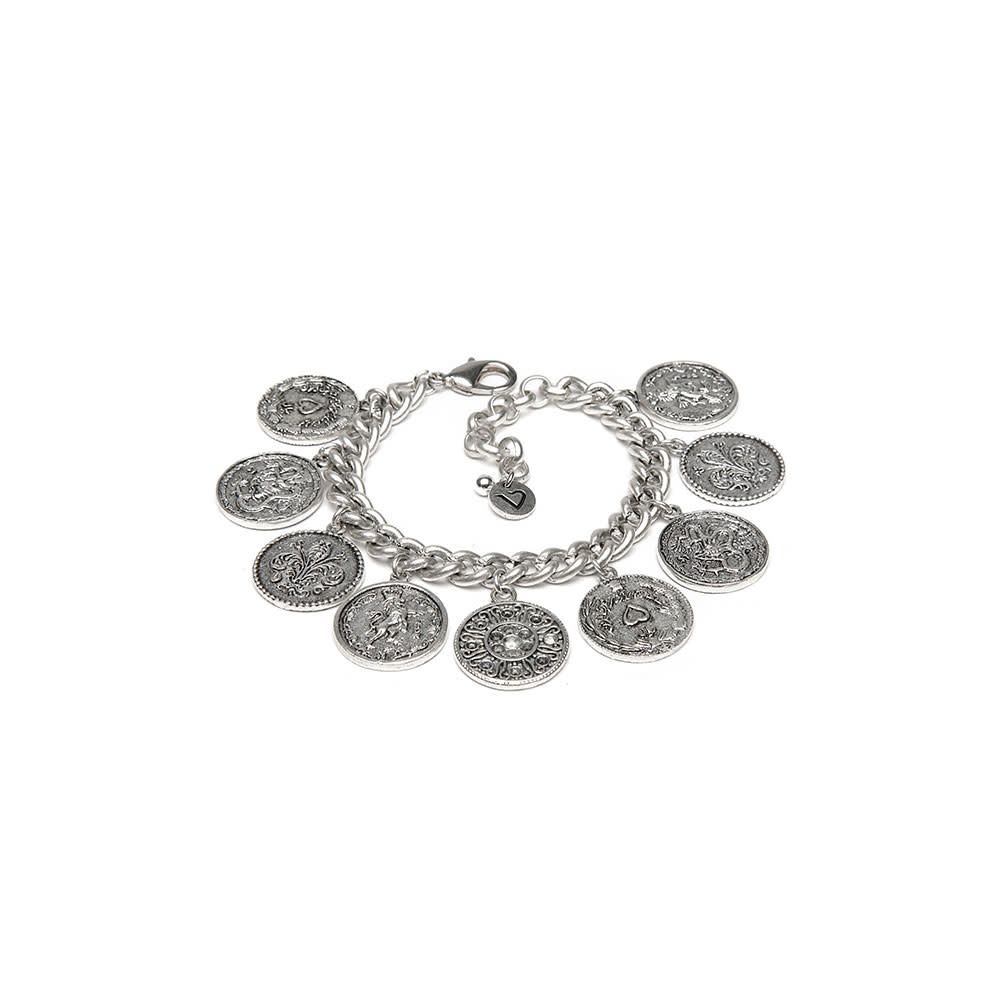 CATENA PENDENTI MONETE  LO09025