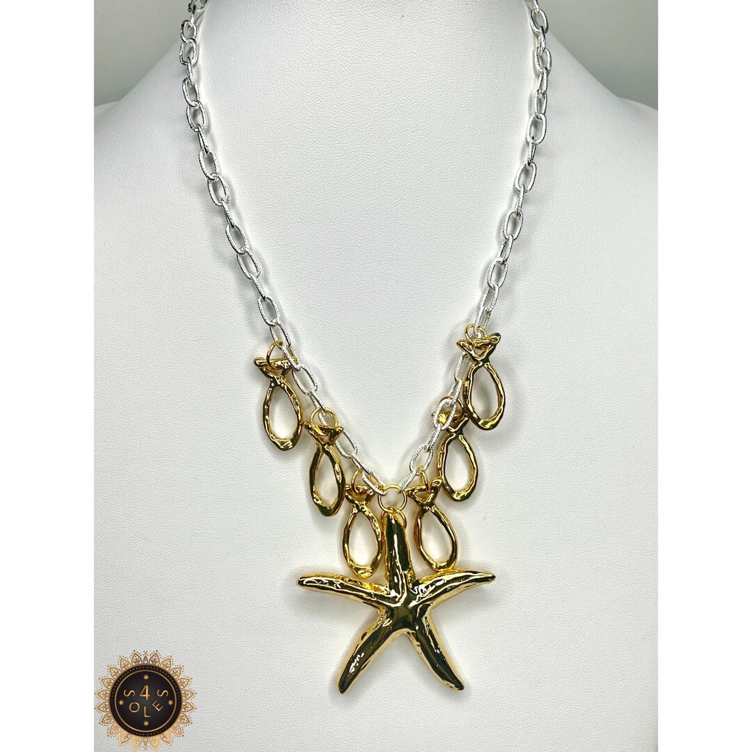 5 fish/star necklace 4 22”