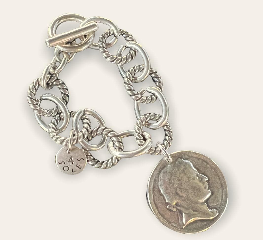 Big Coin 4 Soles Bracelet