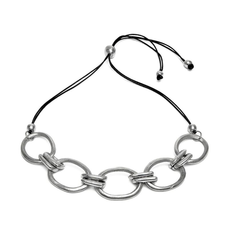 COLLIER COURT CHAIN OVALES AL02189