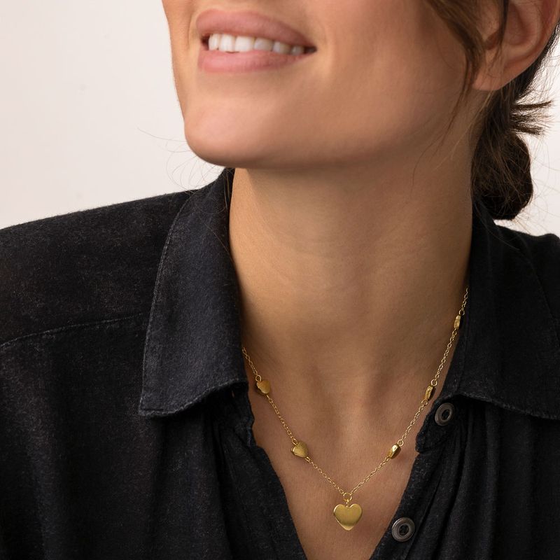 dd02057 COLLANA CATENA CUORI