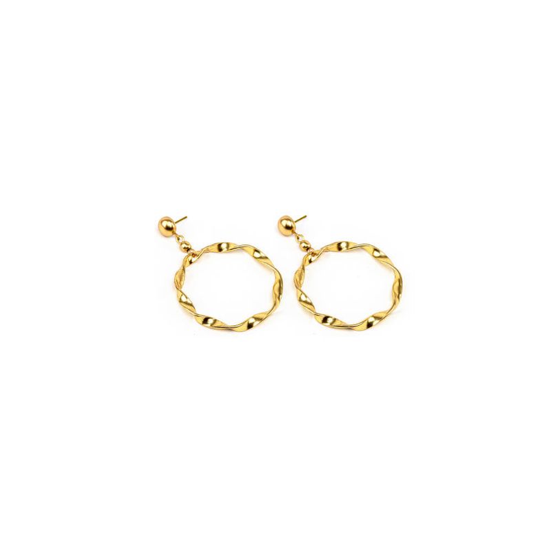 ORECCHINI CERCHIO TORCHON