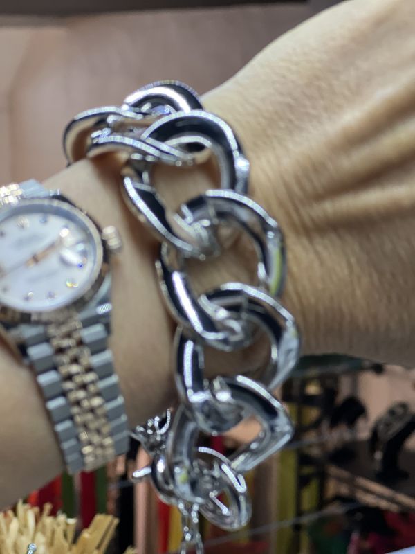 17804 Big Chain 1&quot; Bracelet
