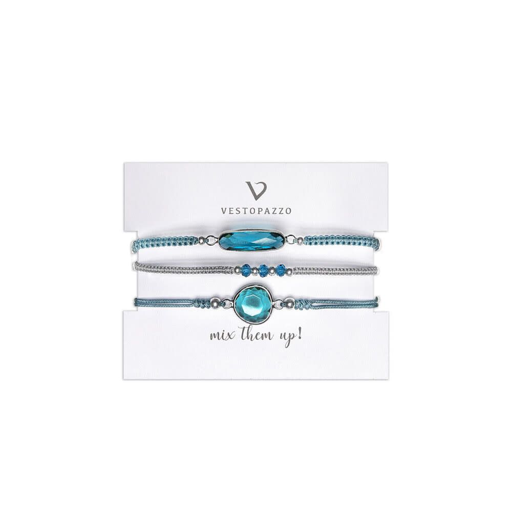 BRACCIALE SET 3 PZ FILI REGOLABILI VAM1204