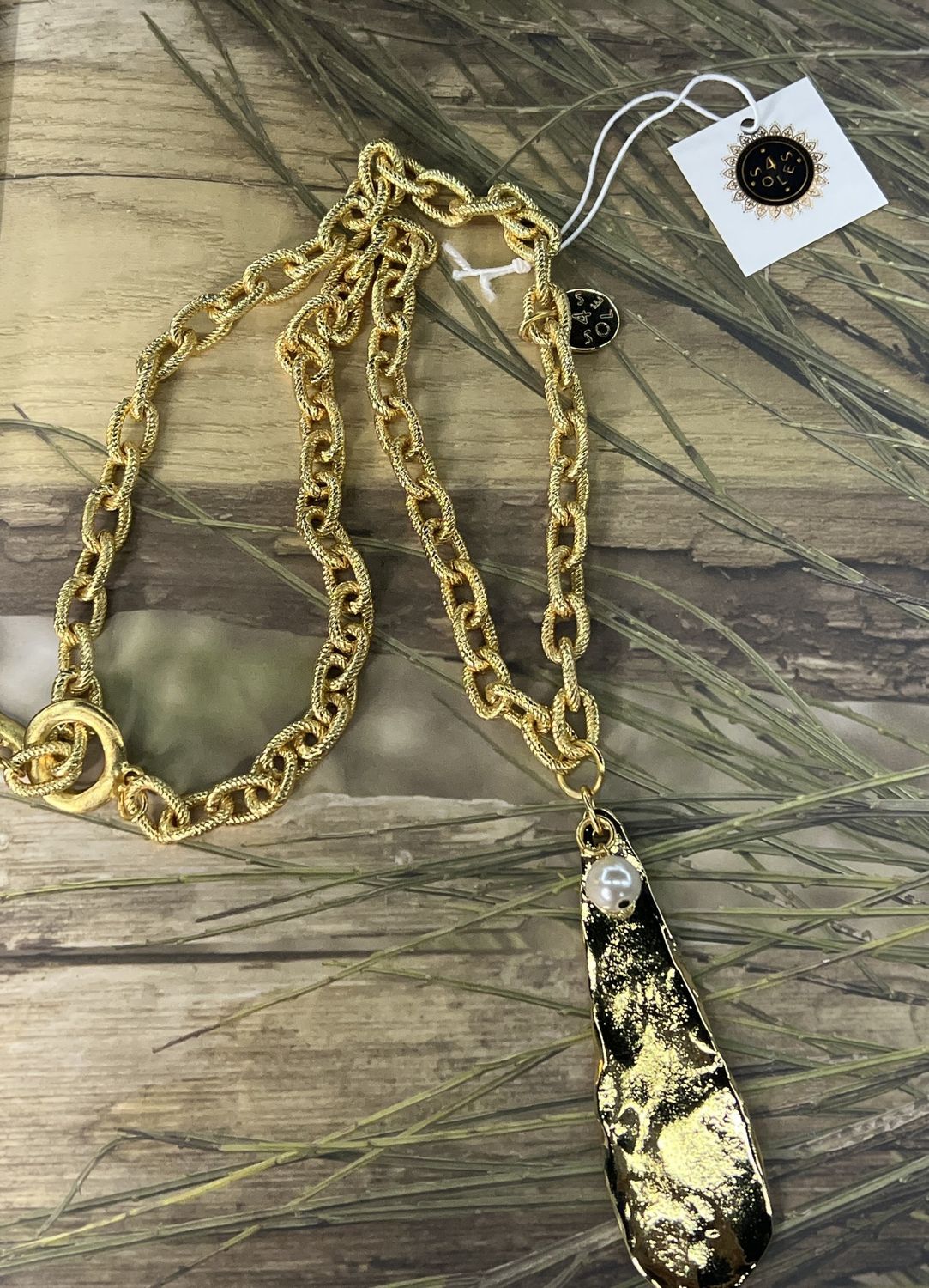 Gota  necklace 24”