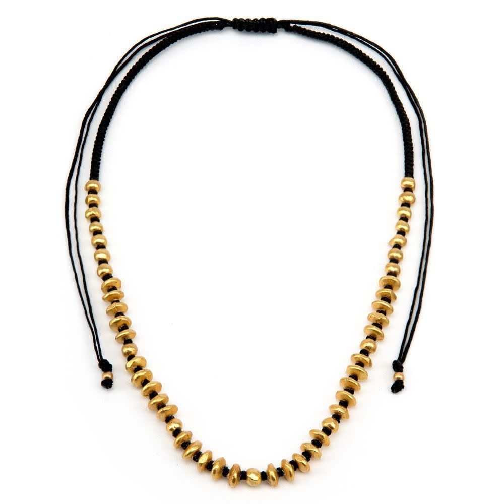 dry1503MACRAME WASHERS NECKLACE